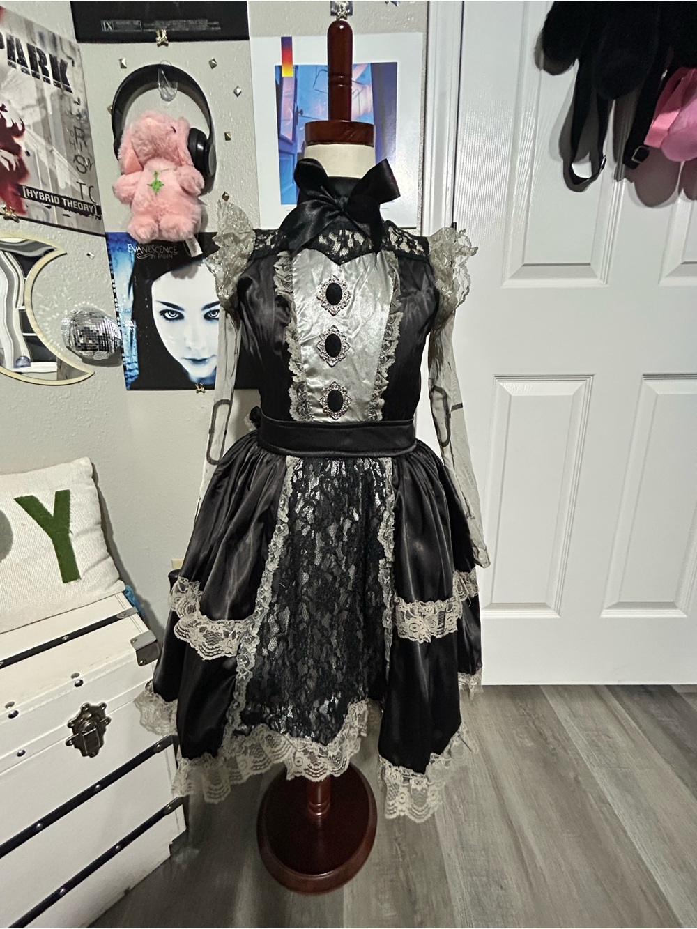 Victorian Lace Girls' Costume Broken Doll Dress